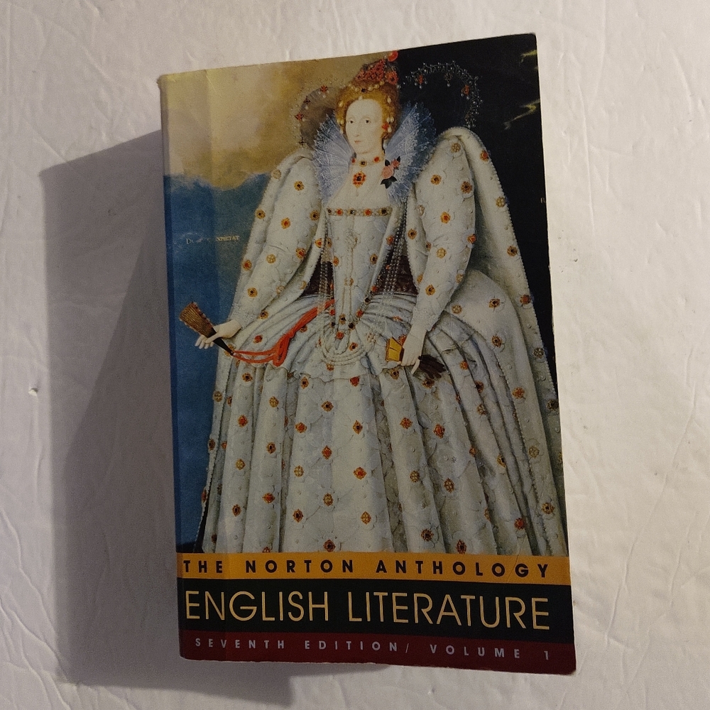 The Norton Anthology English Literature Volume 1 By M H Abrams
